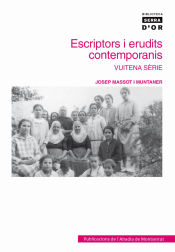 Portada de Escriptors i erudits contemporanis. Vuitena sèrie