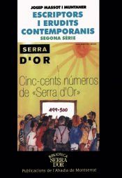 Portada de Escriptors i erudits contemporanis, segona sèrie