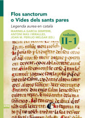 Portada de Flos sanctorum o Vides dels sants pares. Volum II-1