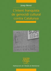 Portada de L'intent franquista de genocidi cultural contra Catalunya