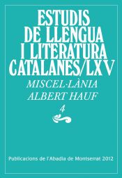 Portada de Miscel·lània Albert Hauf, 4