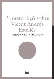 Portada de Primera lliçó sobre Vicent Andrés Estellés