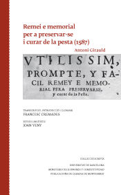 Portada de Remei e memorial per a preservar-se i curar de la pesta (1587)