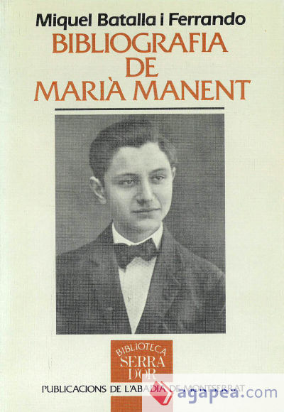 Bibliografia de Marià Manent