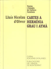 Portada de Cartes a Hermínia Grau i Aymà