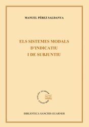 Portada de Els sistemes modals d'indicatiu i subjuntiu