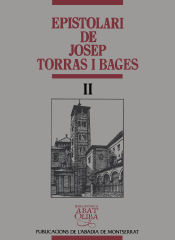 Portada de Epistolari de Josep Torras i Bages, vol. II