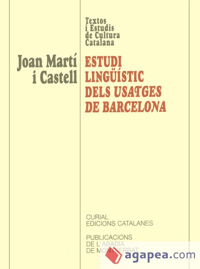 Estudi lingüístic dels Usatges de Barcelona