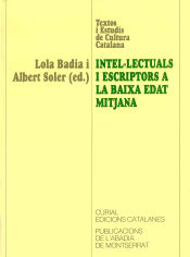 Portada de Intel·lectuals i escriptors a la baixa edat mitjana