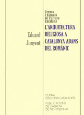 Portada de L'arquitectura religiosa a Catalunya abans del romànic