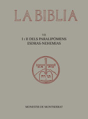 Portada de La Bíblia de Montserrat, Volum 7. Paralipòmens-Esdras-Nehemias