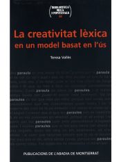 Portada de La creativitat lèxica en un model basat en l'ús