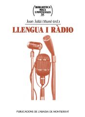 Portada de Llengua i ràdio