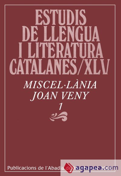 Miscel·lània Joan Veny, 1