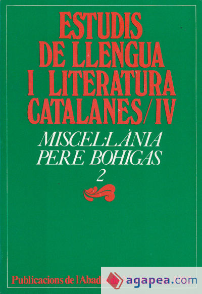 Miscel·lània Pere Bohigas, 2