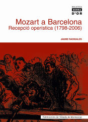 Portada de Mozart a Barcelona. Recepció operística (1798-2006)