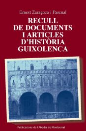Portada de Recull de documents i articles d'història guixolenca, Vol. 1