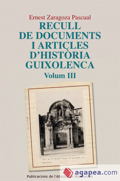 Recull de documents i articles d'història guixolenca, Vol. 3
