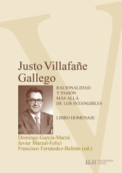 Portada de Justo Villafañe Gallego. Racionalidad y pasión más allá de los intangibles