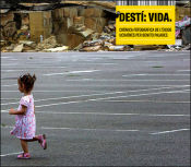 Portada de Destí: vida. Crònica fotogràfica de l'èxode ucraïnès per Benito Pajares