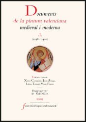 Portada de Documents de la pintura valenciana medieval i moderna  I (1238-1400)