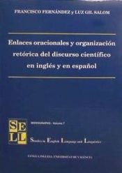 Portada de Enlaces oracionales y organización retórica del discurso científico en inglés y en español