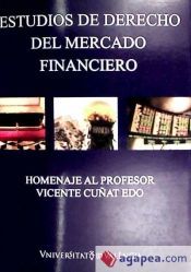 Portada de Estudios de derecho del mercado financiero