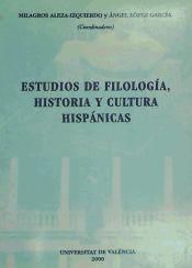 Portada de Estudios de filología, historia y cultura hispánicas