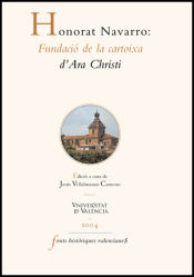 Portada de Fundació de la Cartoixa d'Ara Christi