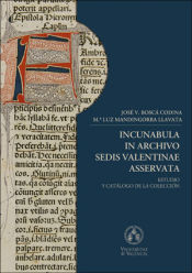 Portada de Incunabula in archivo Sedis Valentinae Asservata