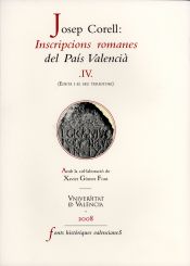 Portada de Inscripcions romanes del País Valencià, IV