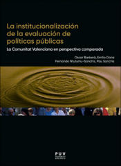 Portada de La institucionalización de la evaluación de políticas públicas