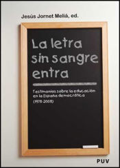 Portada de La letra sin sangre entra