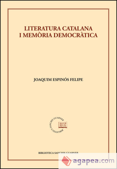 Literatura catalana i memòria democràtica