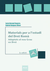 Portada de Materials per a l"estudi del Dret Romà, 2a ed