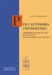 Portada de Per l'autonomia universitària