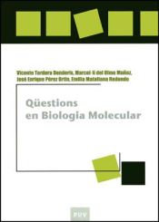 Portada de Qüestions en biologia molecular