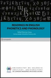 Portada de Readings in English Phonetics and Phonology
