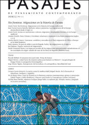 Portada de Sin fronteras. Migraciones en la historia de Europa