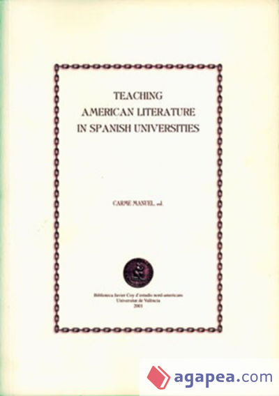Teaching American Literature in Spanish Universities
