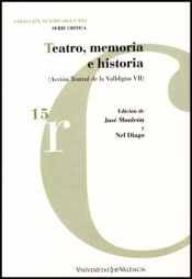 Portada de Teatro, memoria e historia