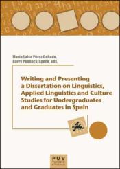 Portada de Writing and presenting a dissertation on linguistics