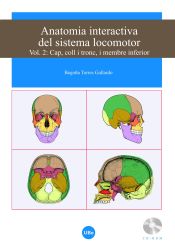 Portada de Anatomia interactiva del sistema locomotor. Volum II: Cap, coll i tronc, i membre inferior. (CD-ROM + Follet)