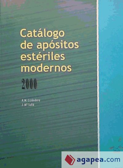 Catálogo de apósitos estériles modernos 2000