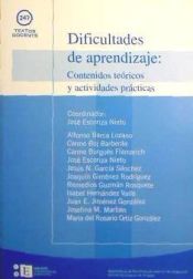 Portada de Dificultades de aprendizaje: Contenidos te&oacute;ricos y actividades pr&aacute;cticas