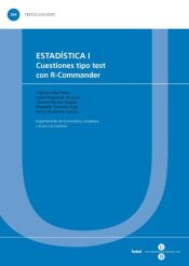 Portada de Estadística I. Cuestiones tipo test con R-Commander