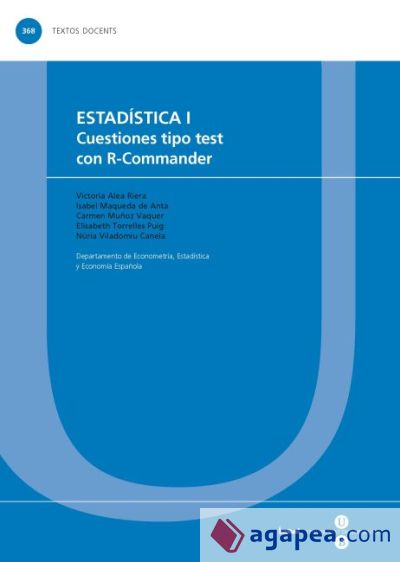 Estadística I. Cuestiones tipo test con R-Commander