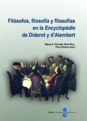 Portada de Filósofos, filosofía y filosofías en la ?Encyclopédie? de Diderot y d?Alembert