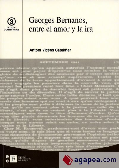 Georges Bernanos, entre el amor y la ira