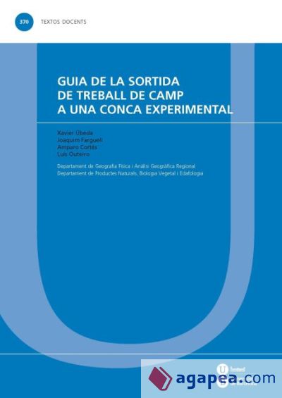 Guia de la sortida de treball de camp a una conca experimental